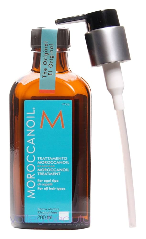 MOROCCANOIL TREATMENT 200ml ポンプ付き Moroccanoil Oil Treatment Original Pump 6.8 oz / 200 ml